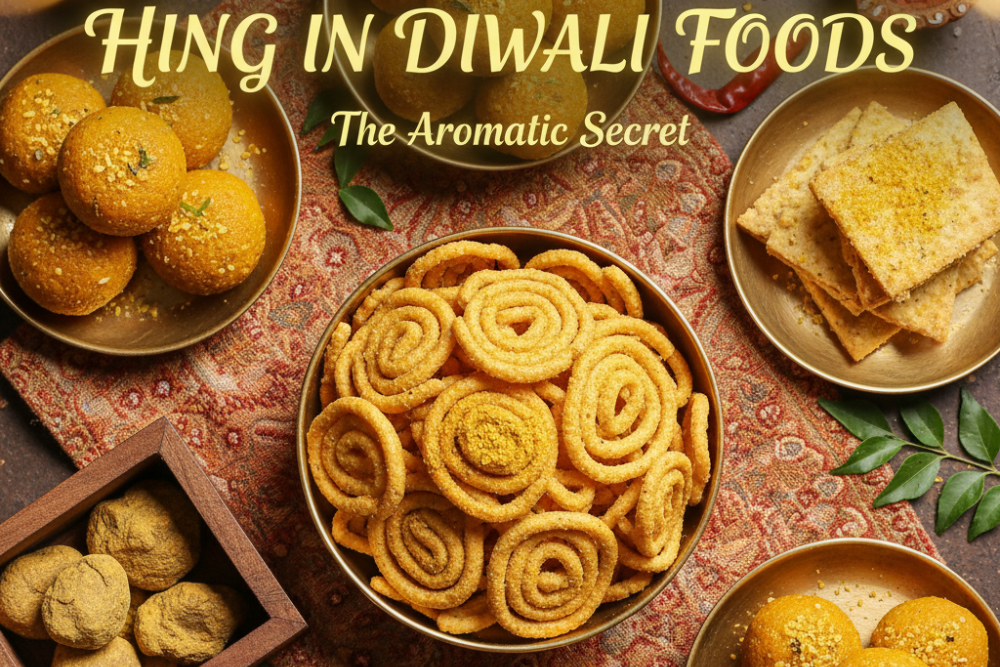 Hing in Diwali foods