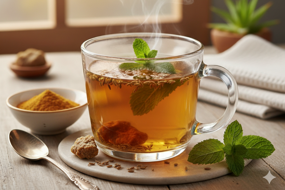 hing and cumin tea