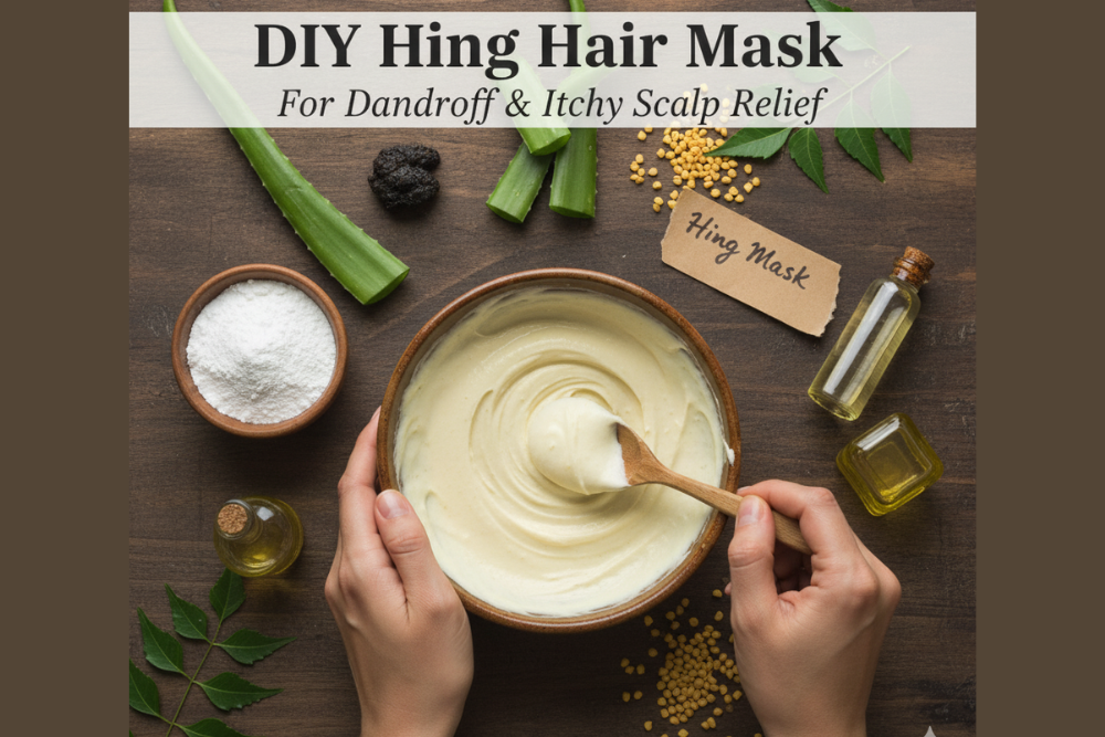 Hing Hair Mask for Dandruff