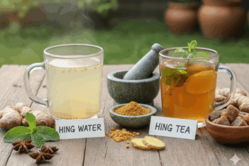 Hing Water vs Hing Tea